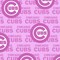 Fabric Traditions Chicago Cubs Pink 58 Inch Wide Breast Cancer MLB 100% Cotton